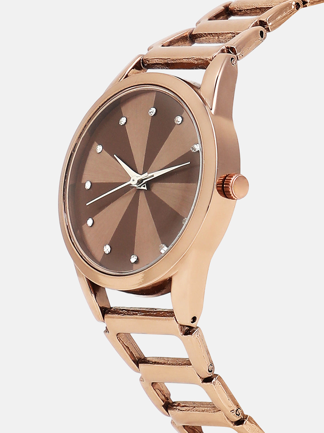 The Fetter Round Watch - Umber Brown