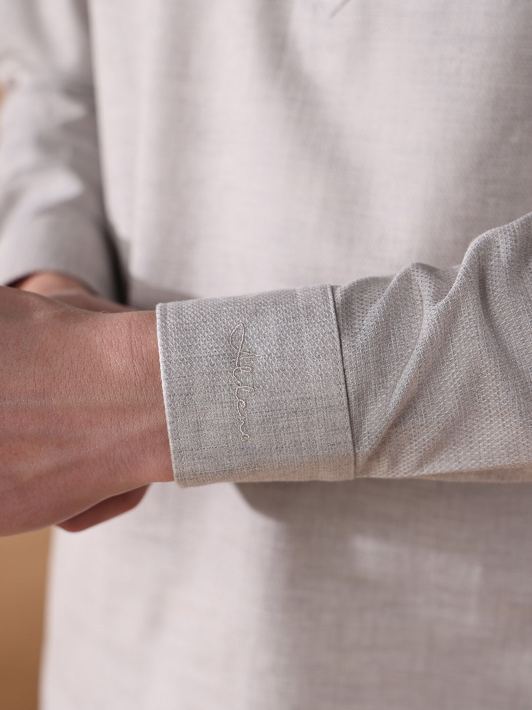 Grey Regular Fit Solid Casual Shirt for Men (CAVOR)