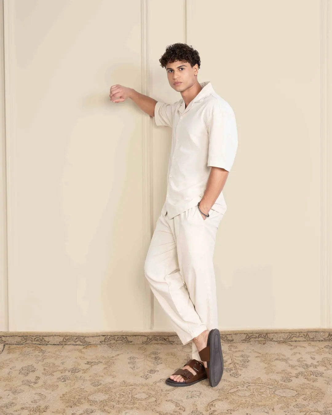 Ivory Renewed Cotton Co-ord Set House of Pure Eco