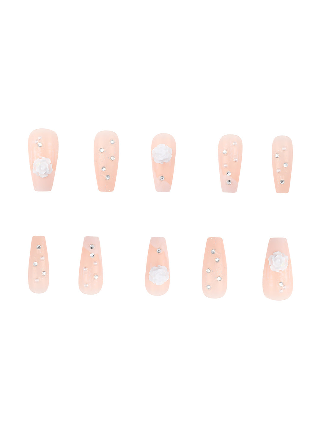 The Rosa Press-On Nails - Soft Pink