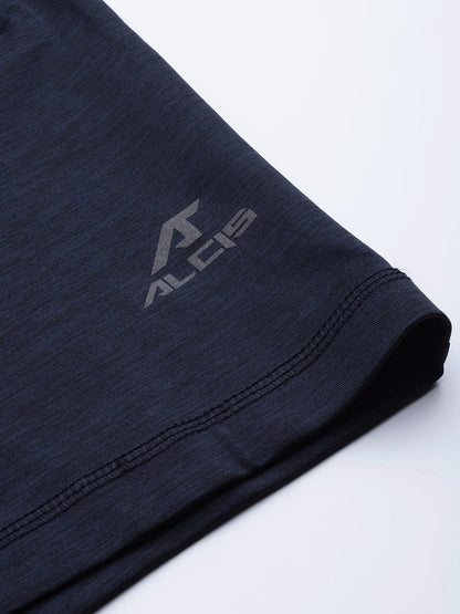 Alcis Mens Solid Navy Shorts