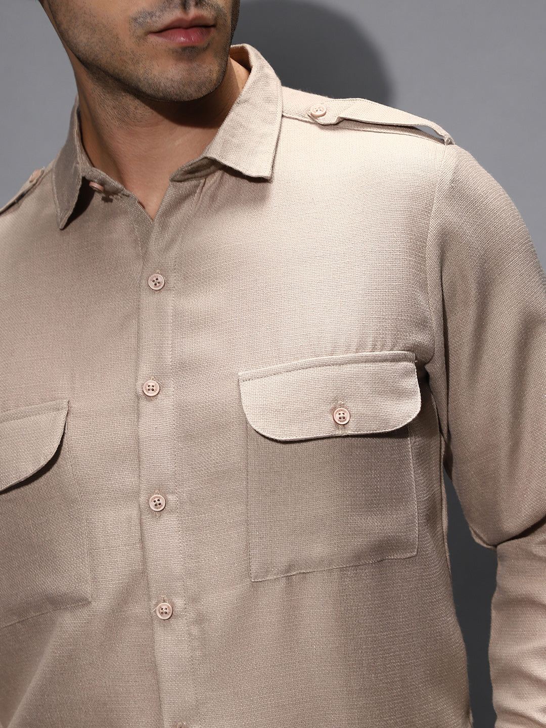 Solid Relaxed Shirt