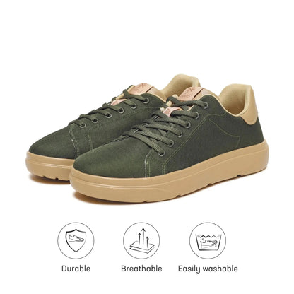Classic Olive Sneakers for Men Plaeto