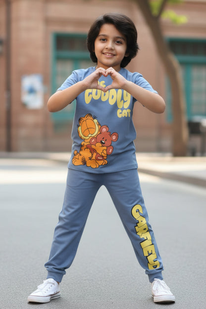 Garfield Cuddles Pajama Set Nap Chief