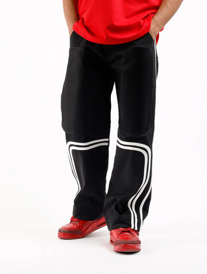 Black Athletic Jeans