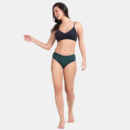 Envie Medium Rise 3/4th Coverage Hipster (Pack of 2)
