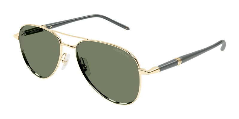 MONT BLANC Metal full Rose Gold Aviator