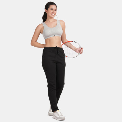 Envie Padded Non-Wired 3/4th Coverage Racerback Sports Bra