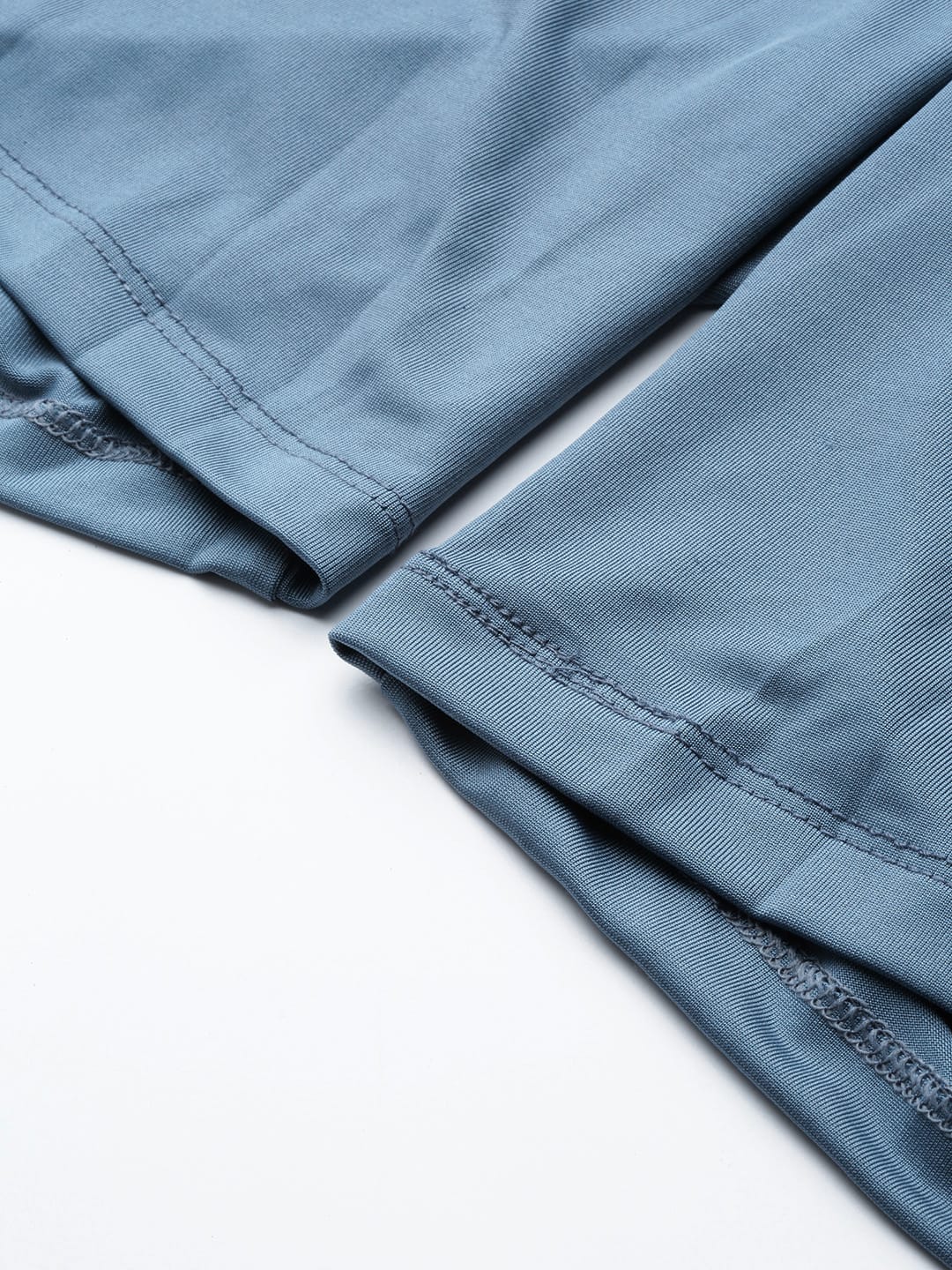Alcis Men Blue Solid Slim Fit Sports Shorts