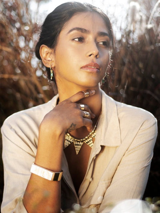 Gold Plated Designer Ring