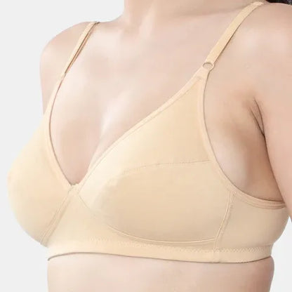 Seamless nude t shirt bra Envie full coverage non wired non padded lightweight invisible bra for women