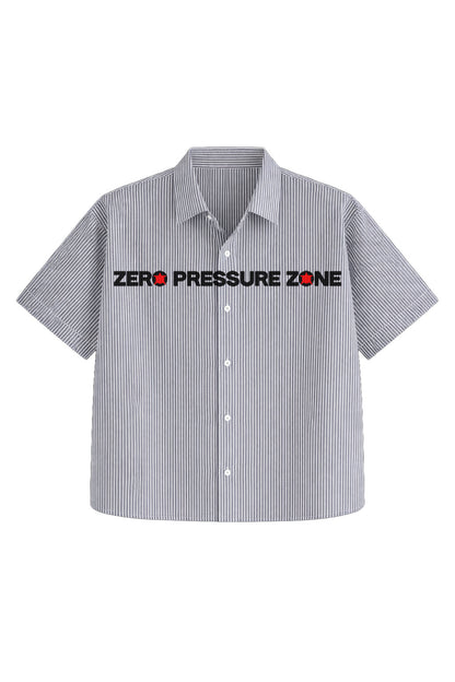 Grey Signal Oversized Shirt