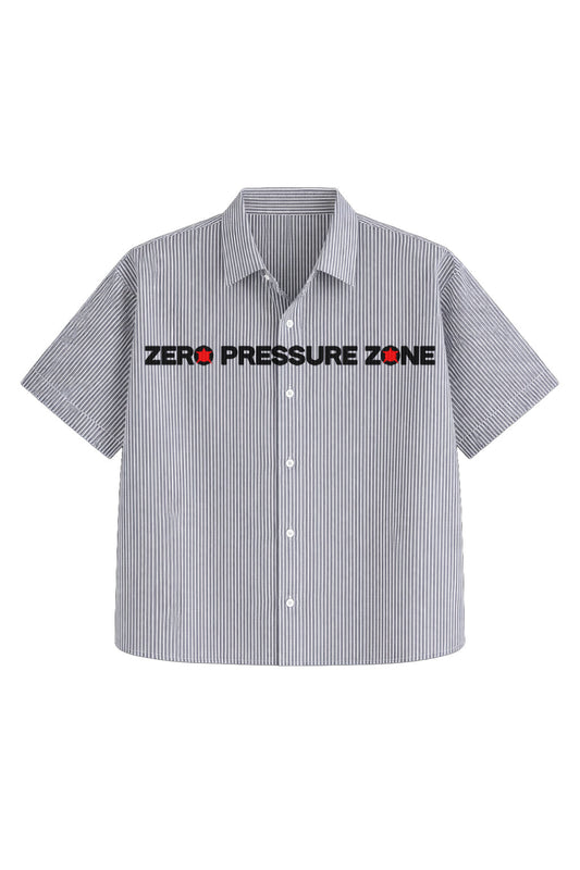Grey Signal Oversized Shirt