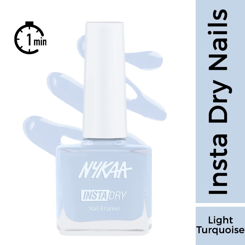 Nykaa Nail Enamel - 355 Boho Blue 9 MILLI_LITRE