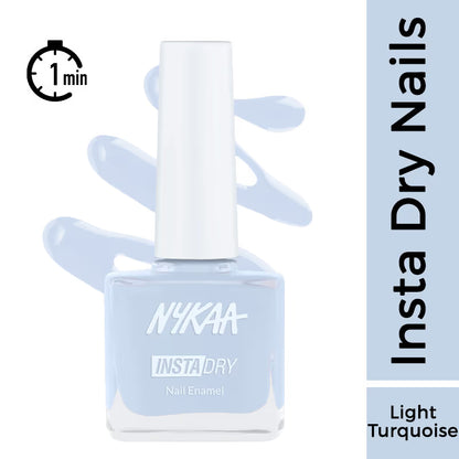 Nykaa Nail Enamel - 355 Boho Blue 9 MILLI_LITRE