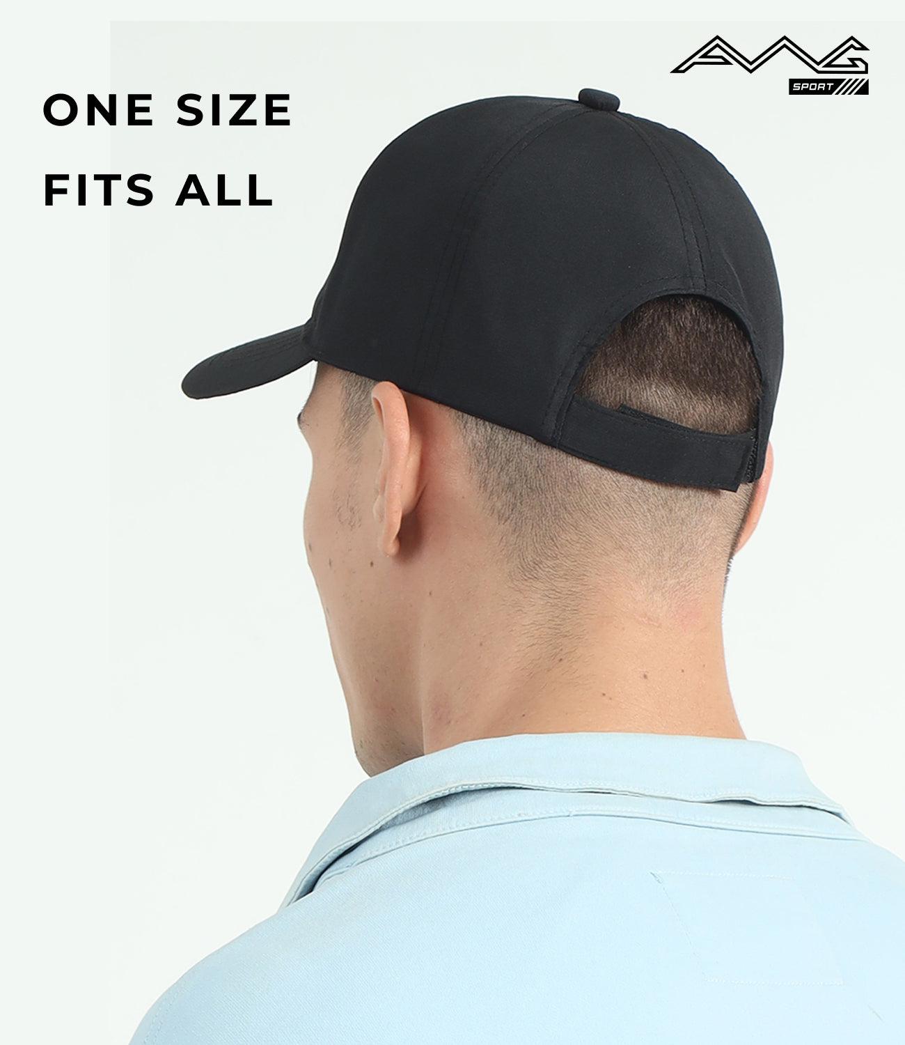 Unisex Polyester Cap Nasa 3D Logo Encrypted Caps With Adjustable Strap