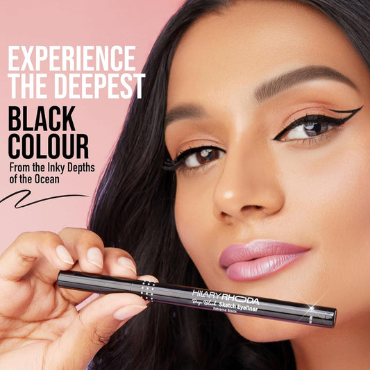 HILARY RHODA DEEP BLACK SKETCH EYELINER 1.2g