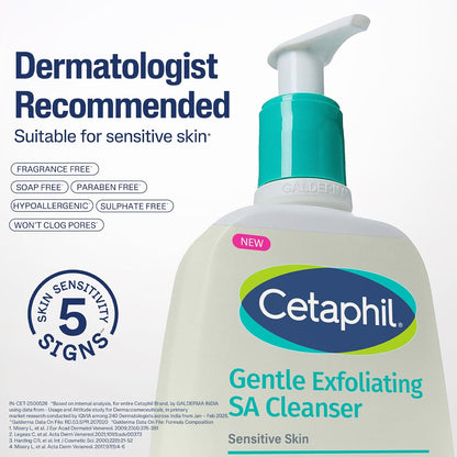 Cetaphil Gentle Exfoliating SA Cleanser 29 MILLI_LITRE