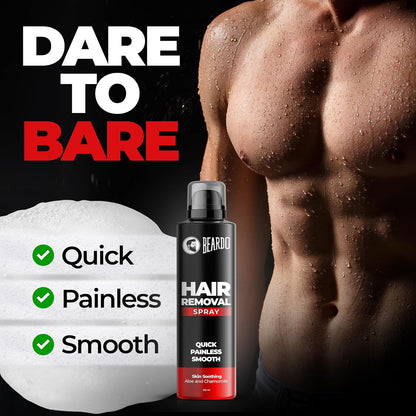 Beardo Advanced Quick Painless Smooth Hair Removal Spray 200 g