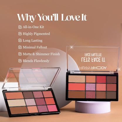 HILARY RHODA LET'S FACE IT FACE PALETTE - 01 DAY SPRING 23.4 GRAM