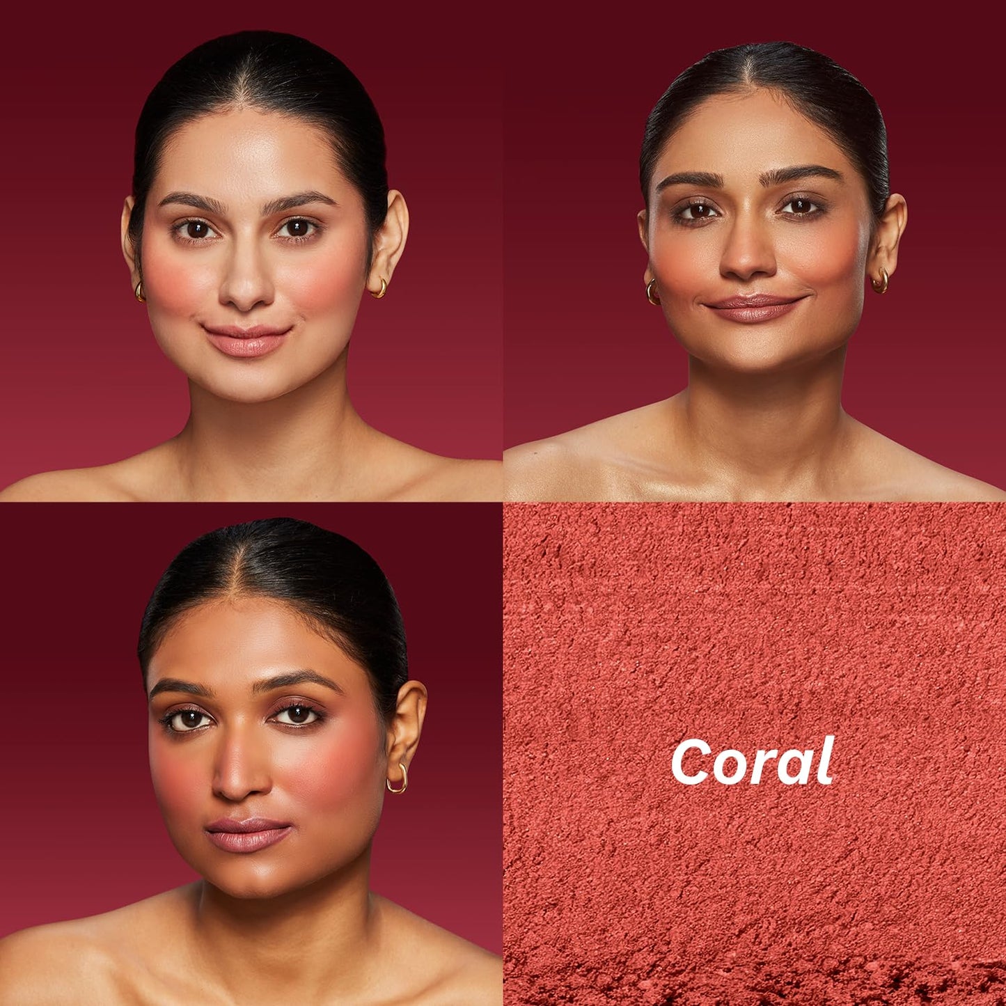PILGRIM THE SPANISH COLLECTION BLUSH DUO CORAL RUMBA 9G