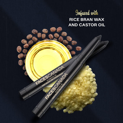Faces Canada Ul time Pro Hd Deep Black One Stroke Kajal Black 1.4 g