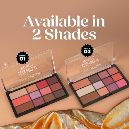 HILARY RHODA Let's Face It Face Palette - 02 Sun Downer 23.4 GRAM