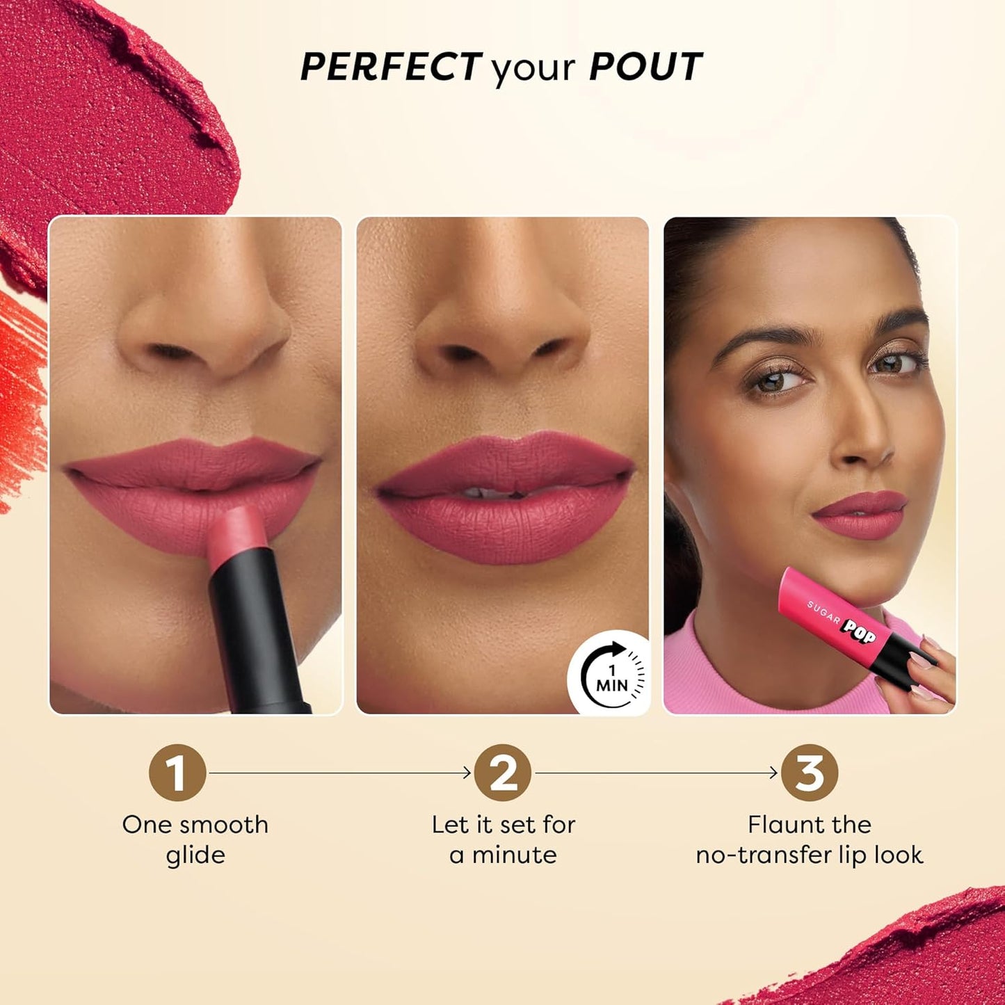 Sugar Pop Ultrastay Transferproof Lipstick - 12 Berry Burst 4 GRAM