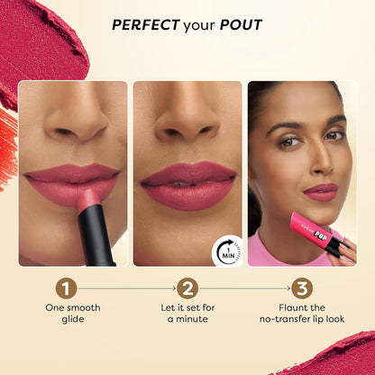 Sugar Pop 03 Coral Delight Ultrastay Transferproof Lipstick 1 PIECE