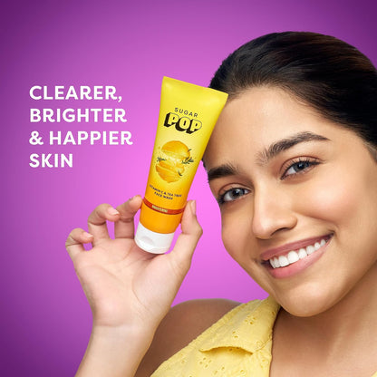 Sugar Pop Vitamin C & Tea Tree Face Wash 80 MILLI_LITRE