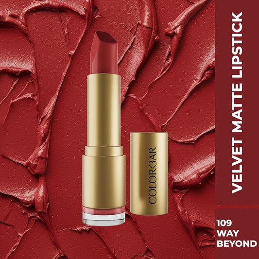 Colorbar Velvet Matte Lipstick - Way Beyond-109 4.2 g