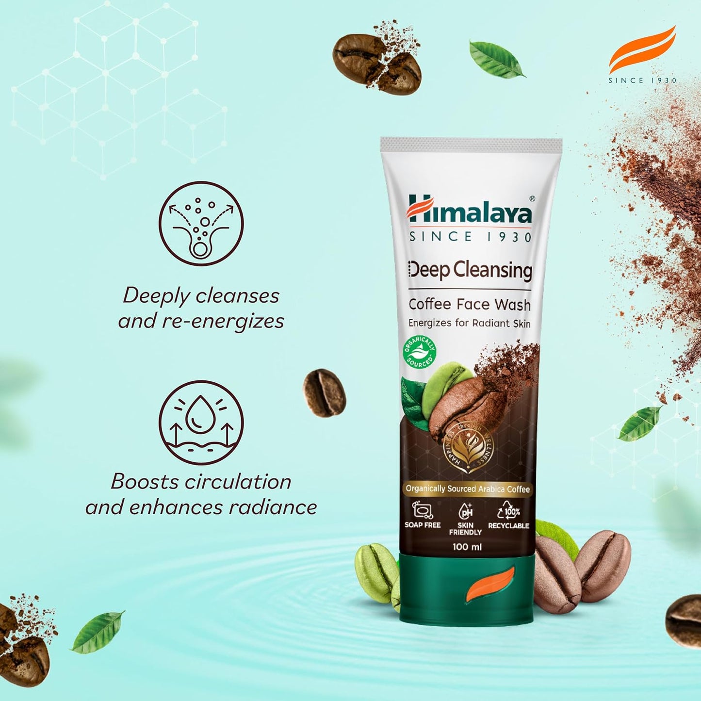 Himalaya Deep Cleansing Coffee Face Wash 100 ml
