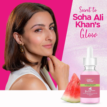 Pure Sense WATERMELON BURST 2 % HYALURONIC ACID GLOW FACE SERUM 28 ml