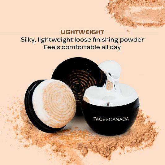 Faces Canada Mineral Loose Powder With Oil Control And Natural Minerals Sand Beige 03 7 gm