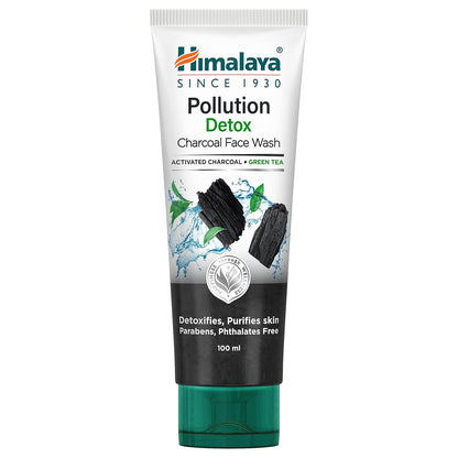 Himalaya Pollution Detox Charcoal Face Wash 100 ml