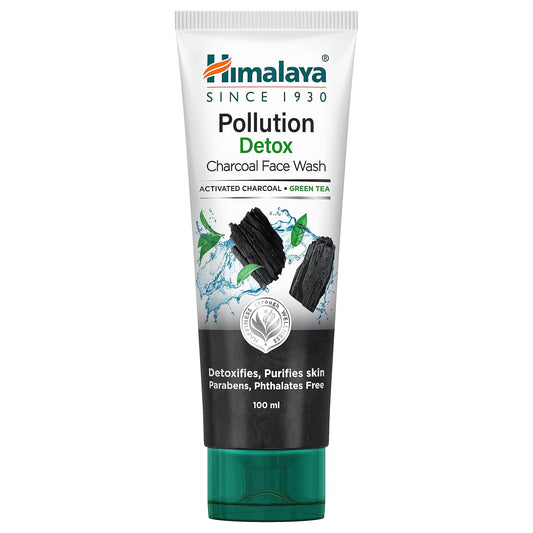 Himalaya Pollution Detox Charcoal Face Wash 100 ml