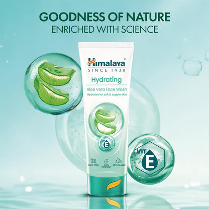 Himalaya Moisturizing Aloe Vera Face Wash 100 ml