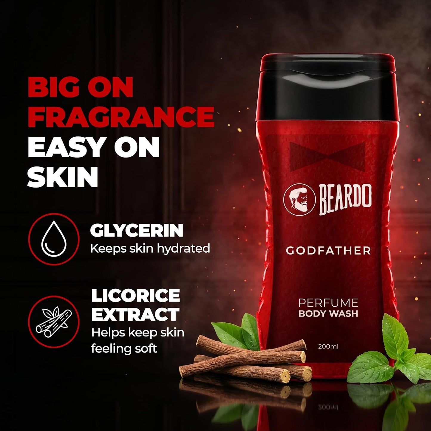 Beardo Godfather Body Wash 200 ml