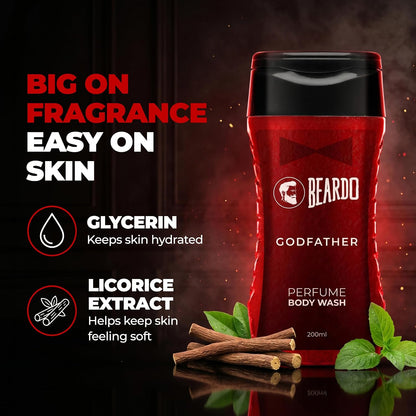 Beardo Godfather Body Wash 200 ml
