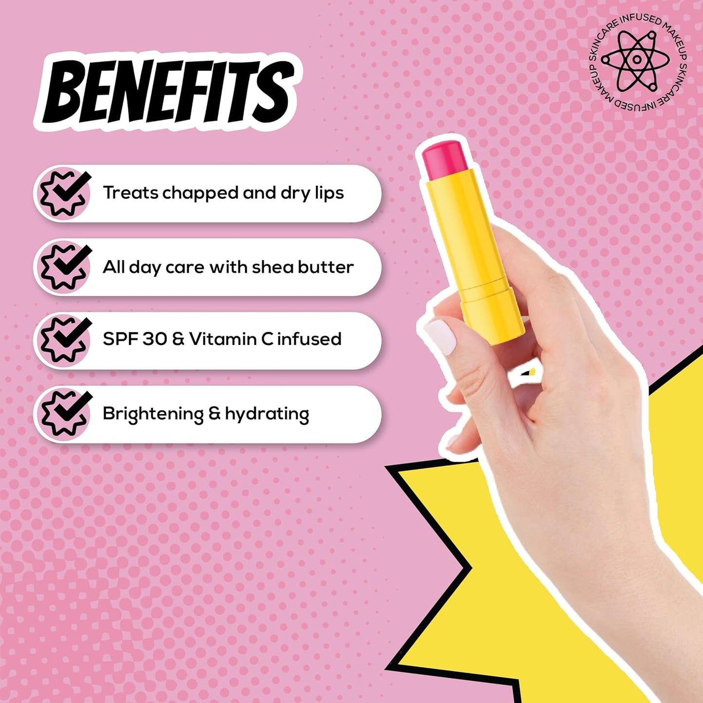 RENEE EVEREADY ROSE PETAL LIP BALM 4.5 g