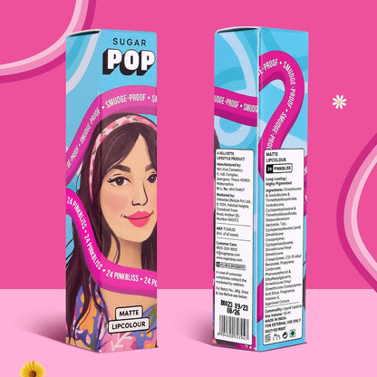 Sugar Pop Matte Lipcolour - 24 Pinkbliss 1.601 MILLI_LITRE