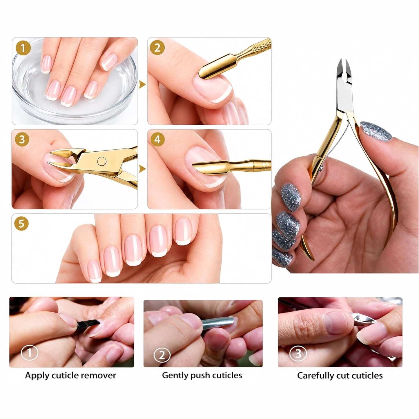 SHILLS PROFESSIONAL GOLDEN CUTICLE CUTTER SPN-21090