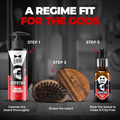 Beardo Godfather Beard Lite Hair Oil 30 ml