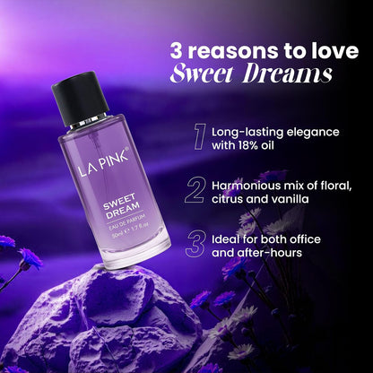 LA Pink Sweet Dream EAU DE Perfume 50 ml