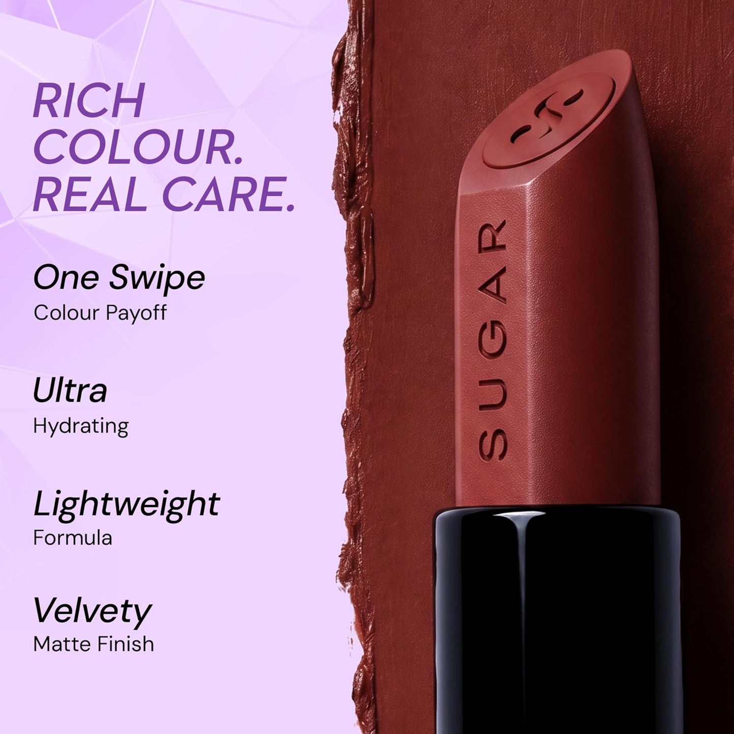 Sugar Glide Peptide Serum Lipstick - 01 SANTORINI SUNSET