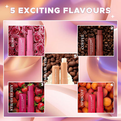 HILARY RHODA Colour Splash Lip Balm - Shea Butter 3 GRAM