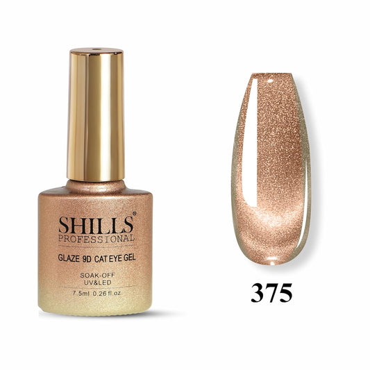 SHILLS PROFESSIONAL GLAZE 9D CAT EYE GEL POLISH - 375