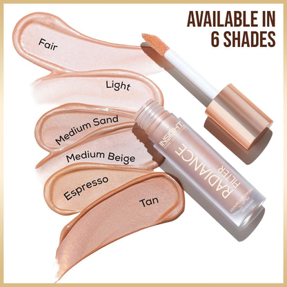 Insight Cosmetics Radiance Filter Liquid Highlighter (Fd40-Light) 11 g