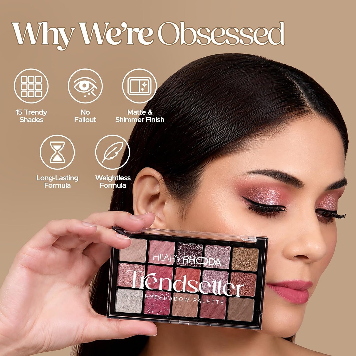 HILARY RHODA TREND SETTER EYE SHADOW PALLET - 02