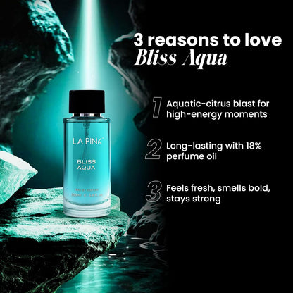 LA Pink Bliss Aqua EAU DE Perfume  100 ml